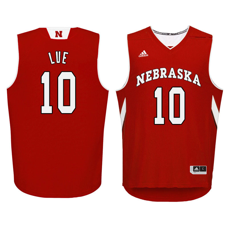 Men Nebraska Cornhuskers #10 Tyronn Lue College Basketball Jersyes Sale-Red